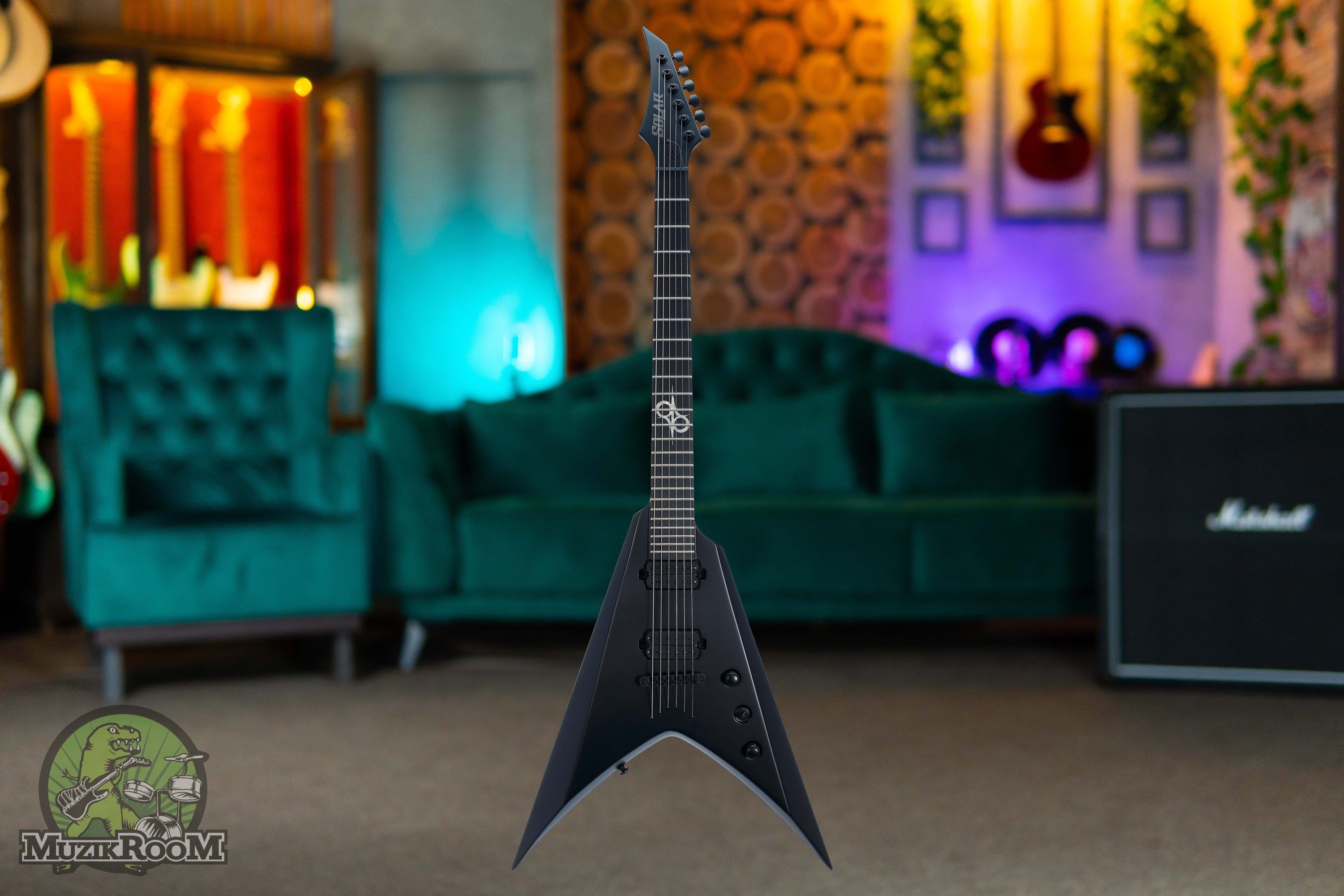 Solar Guitars V2.6C G2 Carbon Black Matte