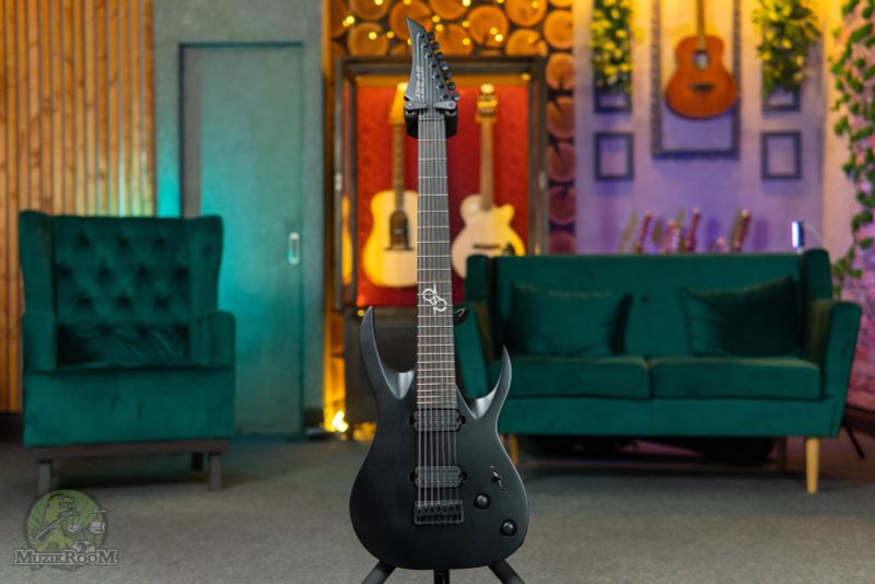 Solar Guitars A2.7 C Carbon Black