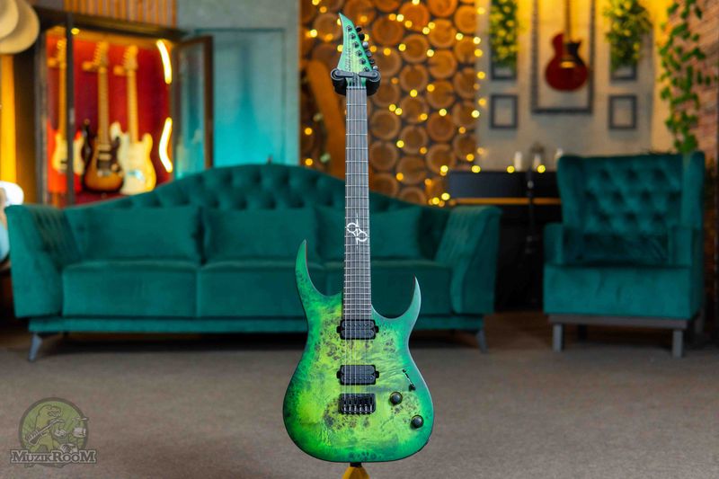 Solar Guitars S1.6 HLB Lime Burst