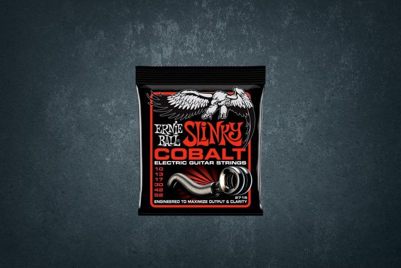 Ernie Ball 2715 Cobalt Slinky Skinny Top Heavy Bottom, 10-52