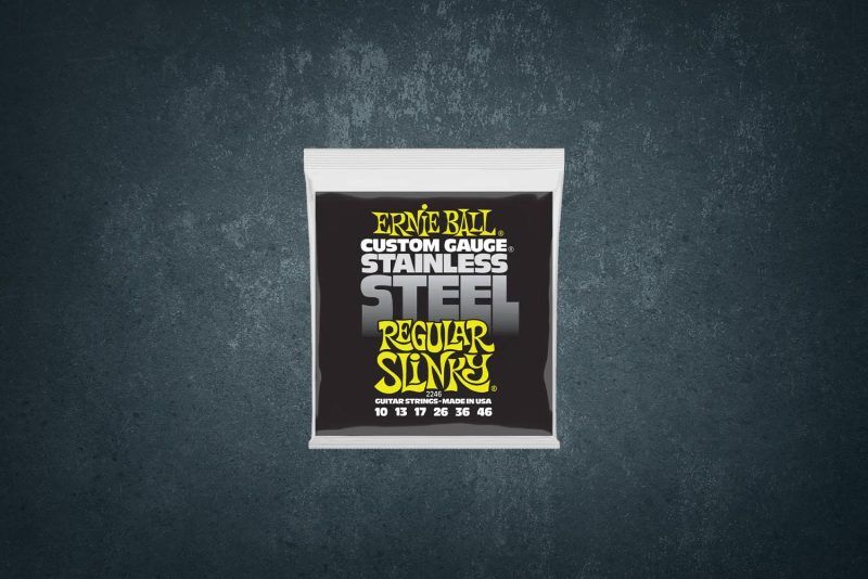 Ernie Ball 2246 Stainless Steel Slinky Regular, 10-46