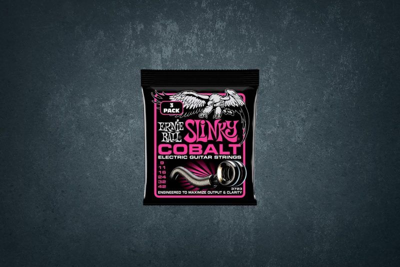 Ernie Ball 3723 Cobalt Slinky Super 3 Pack 9-42