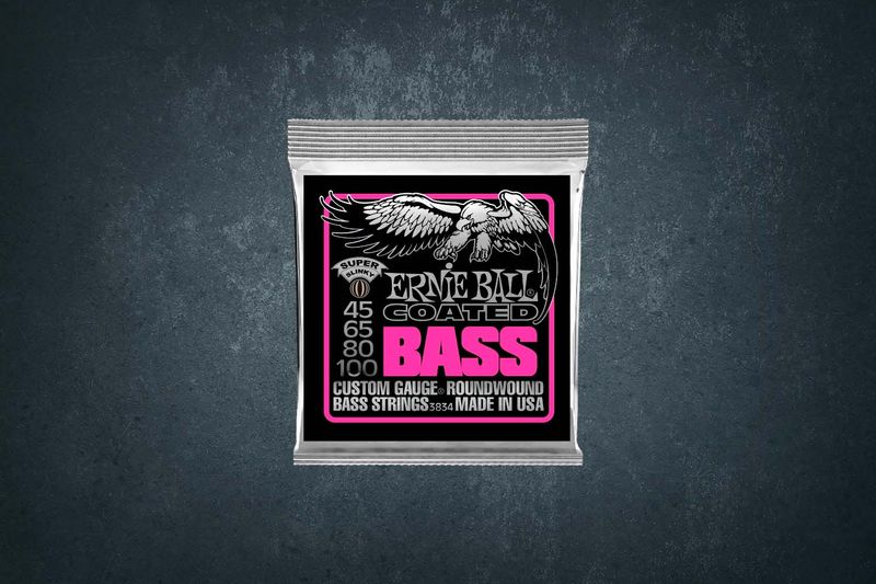 Ernie Ball 3834 Coated Slinky Super 45-100