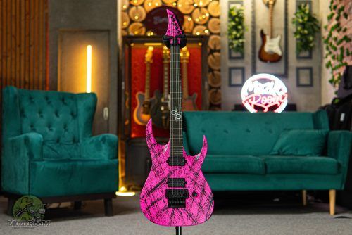 Solar Guitars A2.6FRPN Canibalismo Pink Neon Matte