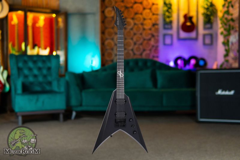 Solar Guitars V1.6 C Carbon Black Matte
