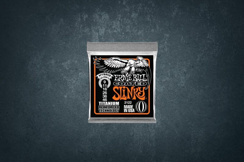 Ernie Ball 3122 RPS Coated Titanium Slinky Hybrid 9-46