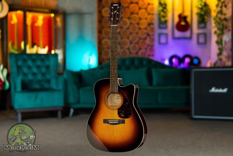 Yamaha FX370C Electro Acoustic Guitar Tobacco Brown Sunburst