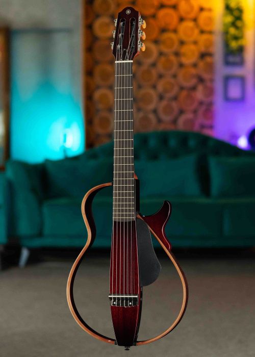 Yamaha Silent Guitar SLG 200 N Crimson Red Burst Nylon