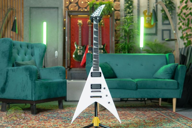 Jackson Pro Series King V KVTMG EB Snow White