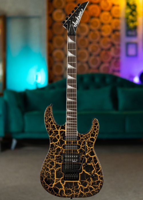 Jackson X Series Soloist SL3X DX LRL Yellow Crackle