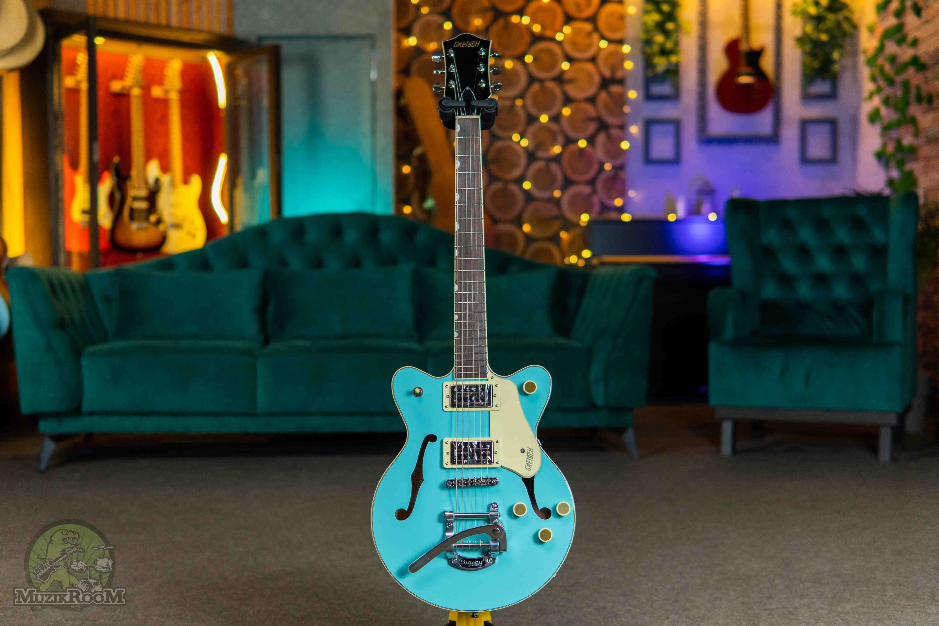 Gretsch G2655T Streamliner Center Block Jr Double-Cut with Bigsby Tropico