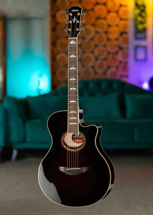 Yamaha APX1000 Electro Acoustic Guitar Mocha Black