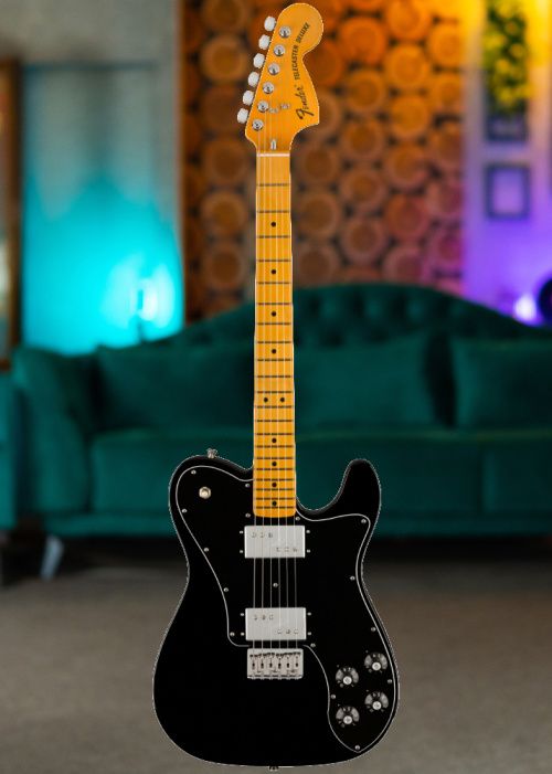 Fender American Vintage II 1975 Telecaster Deluxe MN Black