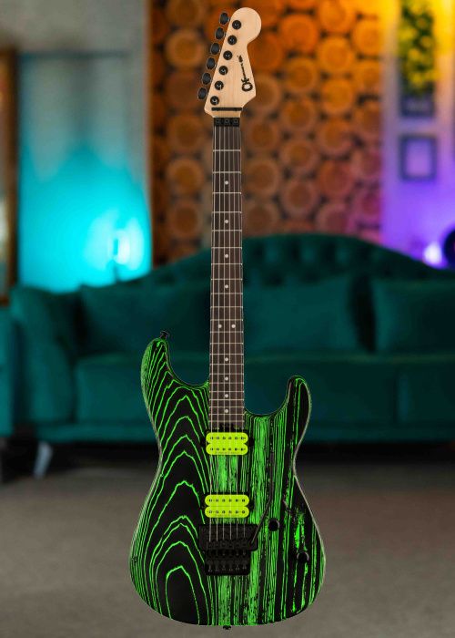 Charvel Pro-Mod San Dimas HH Green Glow Matt