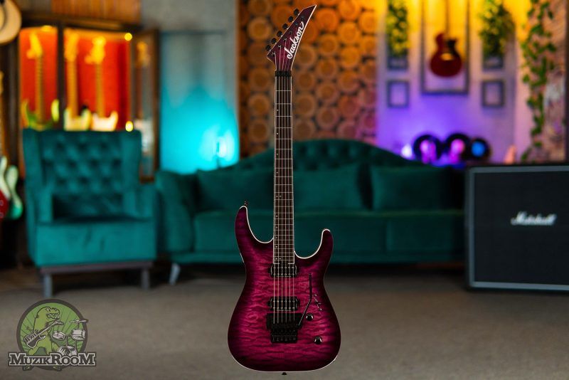 Jackson Pro Plus SRS Dinky DKAQ Transparent Purple Burst