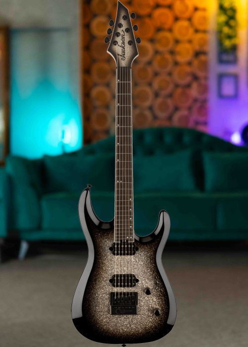 Jackson Pro Plus Series DK MS HT6 Silver Sparkle