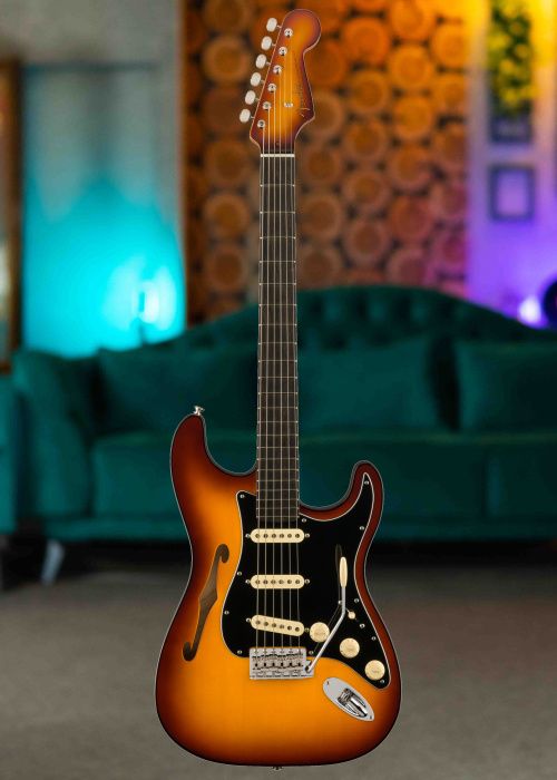 Fender LTD Suona Thinline Stratocaster EB Violin Burst