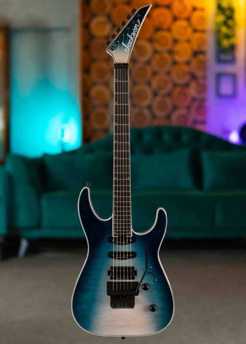 Jackson Pro Plus Soloist SLA3Q Polar Burst