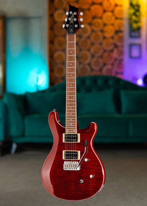 Harley Benton CST-24T Black Cherry Flame