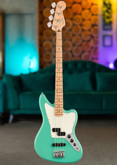 Fender Player Jaguar Bass MN Sea Foam Green