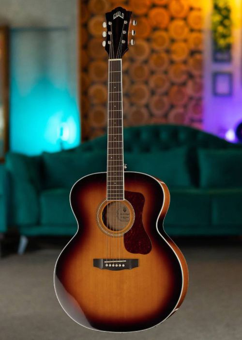 Guild F-250E Deluxe Maple ATB Antique Burst Gloss