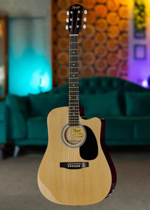Squier SA-105CE Dreadnought Natural