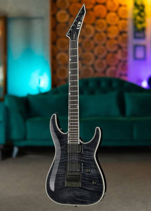 ESP LTD MH-1000 Evertune See Thru Black