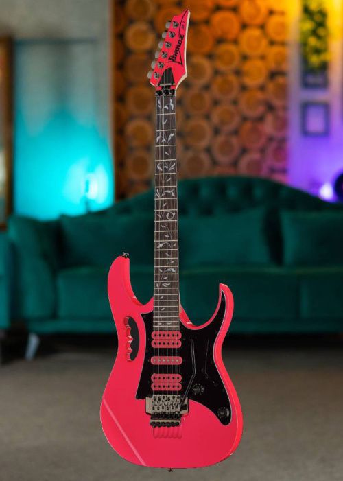 Ibanez JEMJRSP-PK Steve Vai Jem Jr. Pink