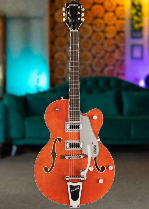 Gretsch G5420T Electromatic Classic Hollow Body Singlecut Bigsby Orange Stain