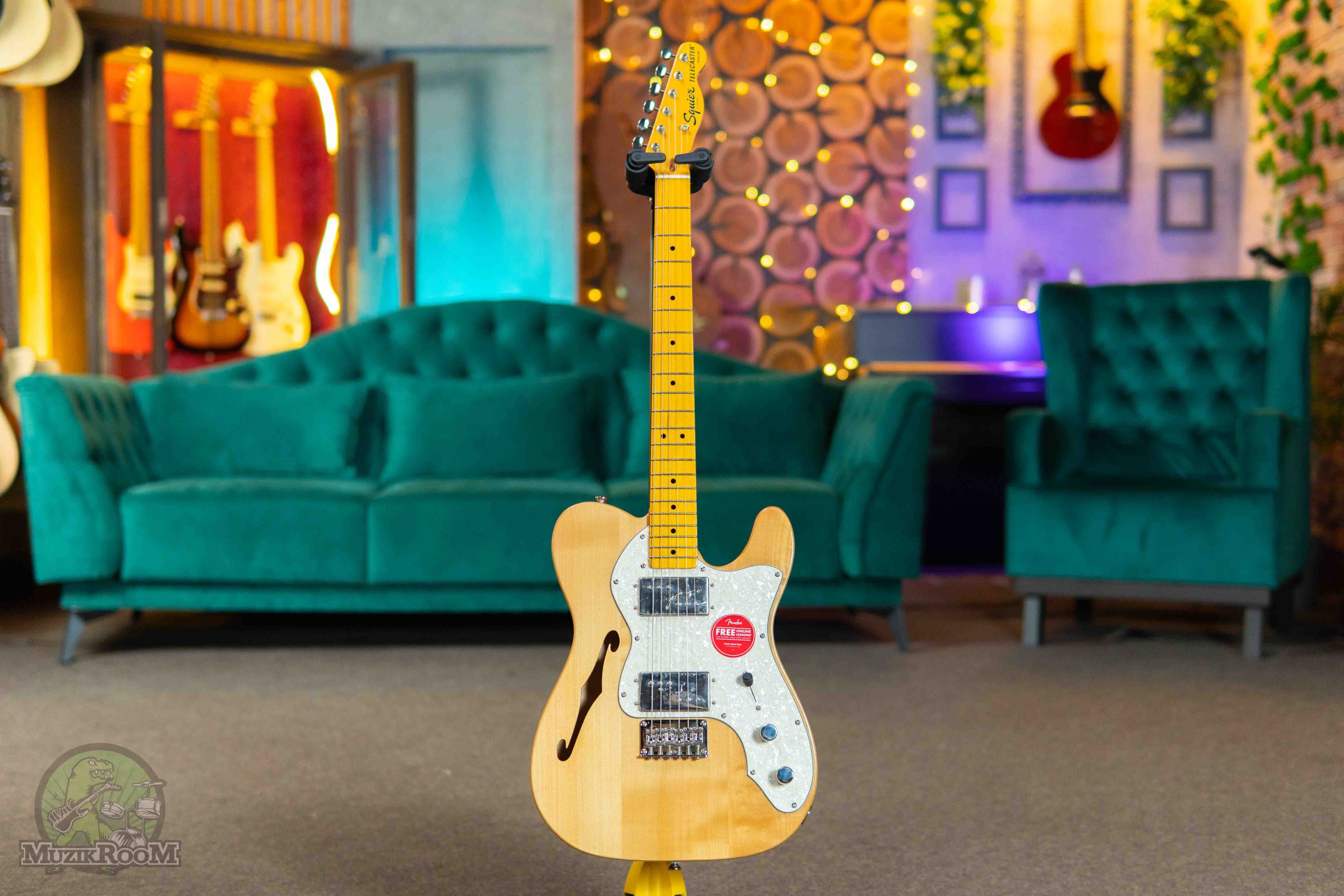 Squier Classic Vibe 70's Telecaster Thinline MN Natural