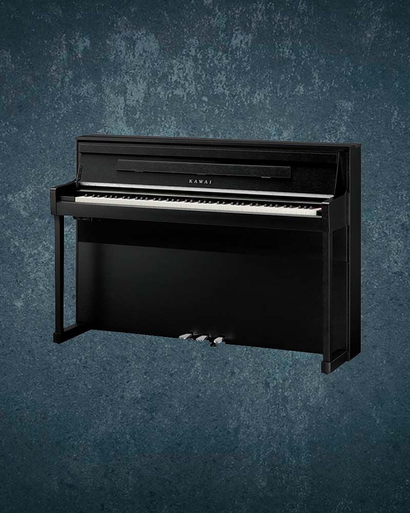 KAWAI CA901 B - цифровое пианино, 88 клавиш, банкетка, механика Grand Feel III, цвет черный матовый