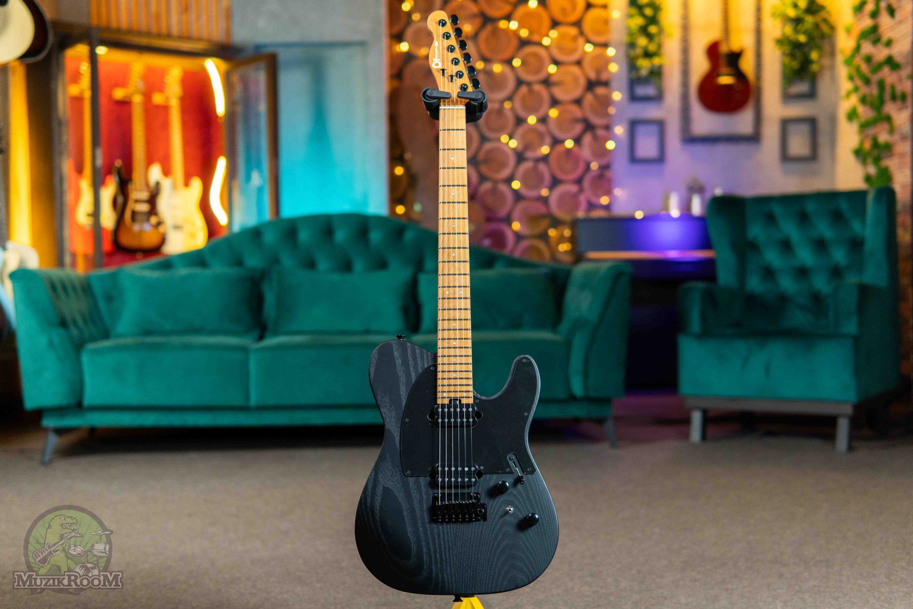 Charvel Pro-Mod So-Cal Style 2 24 HH 2PT CM Ash Black Ash