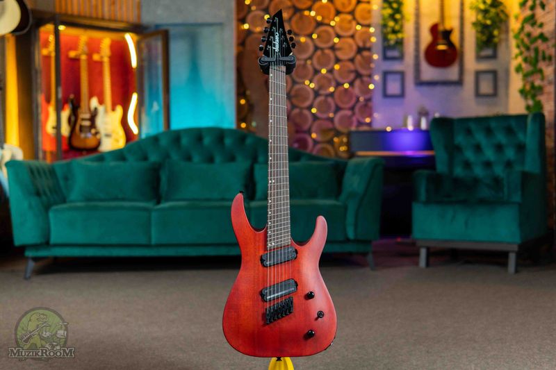 Jackson X Series Dinky Arch Top DKAF7 MS IL Stained Mahogany