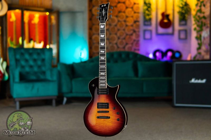 ESP E-II Eclipse Full Thickness Tobacco Sunburst
