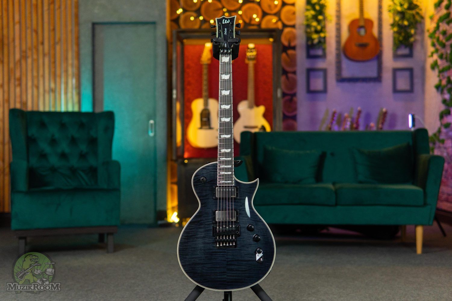 ESP LTD EC-1000FR See Thru Black