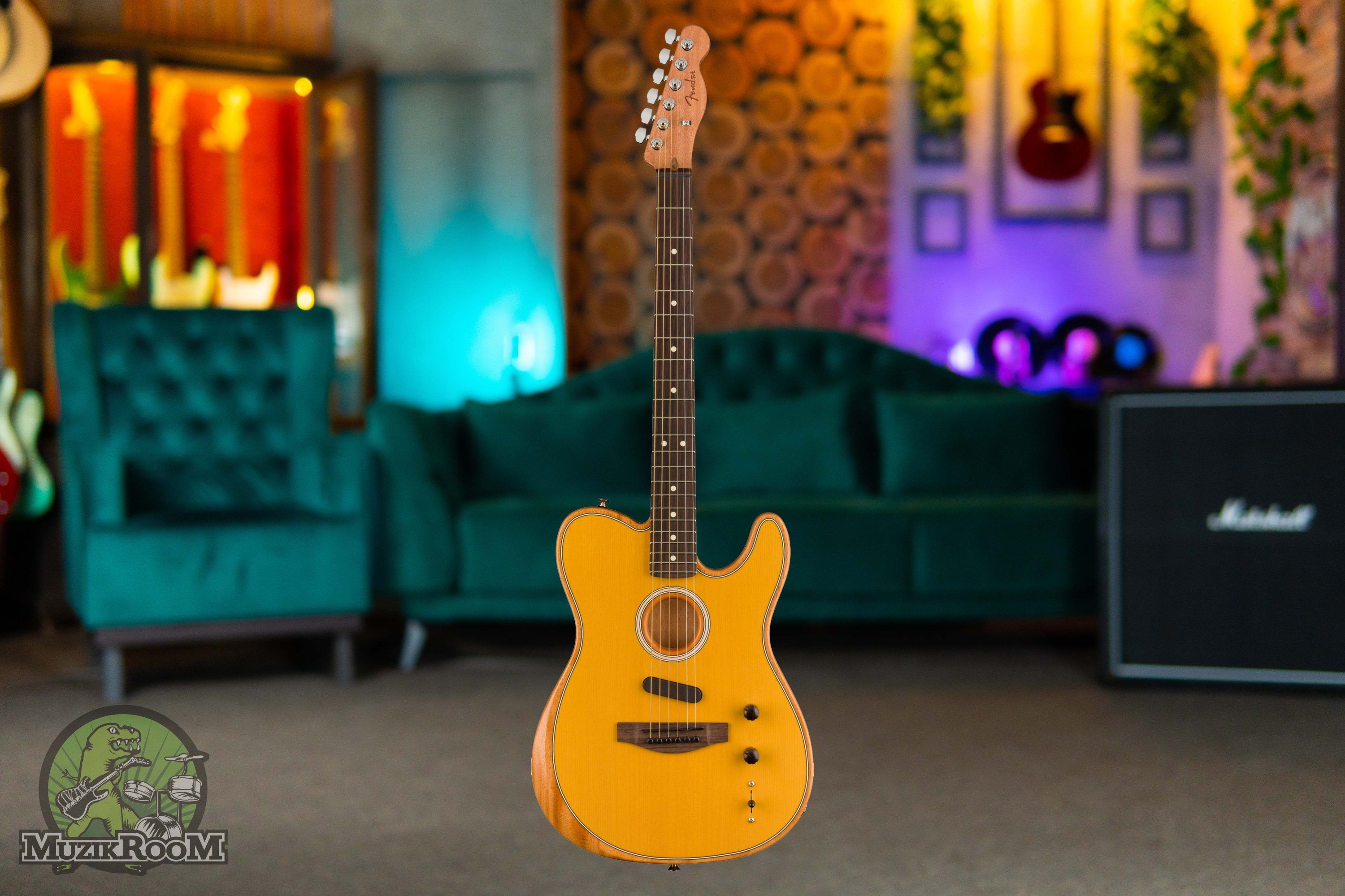 Fender Acoustasonic Player Telecaster Butterscotch Blonde