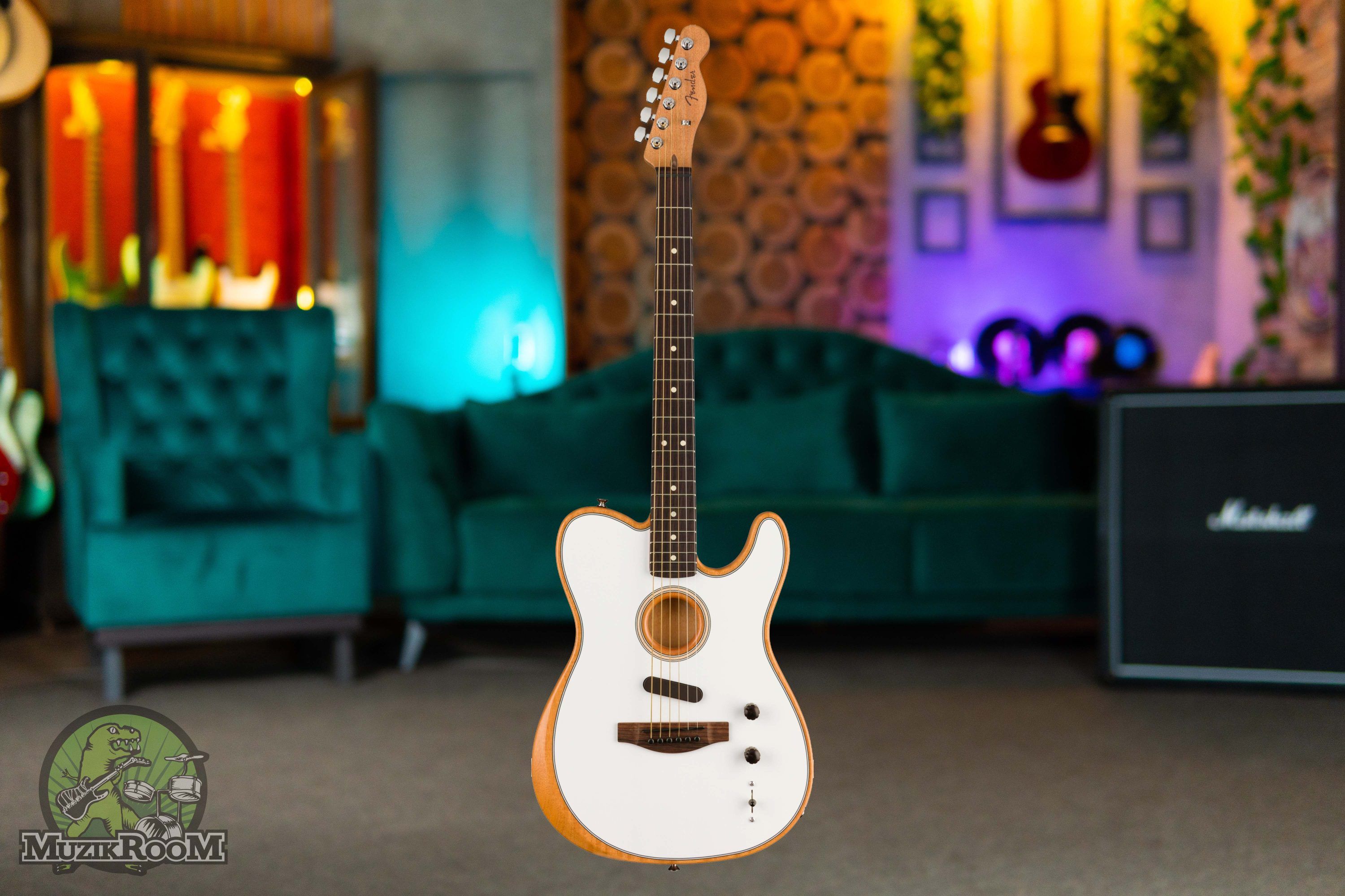 Fender Acoustasonic Player Telecaster Arctic White