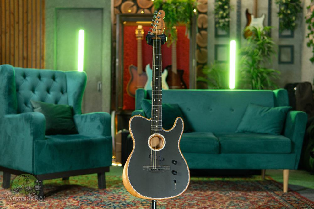 Fender American Acoustasonic Telecaster Black