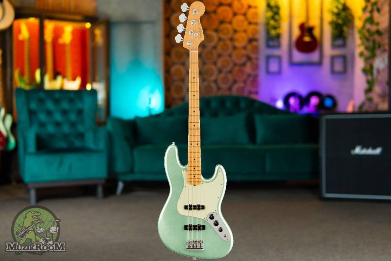 Fender American Pro II Jazz Bass Mystic Surf Green