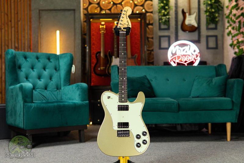 Fender Chris Shiflett Telecaster Deluxe Shoreline Gold