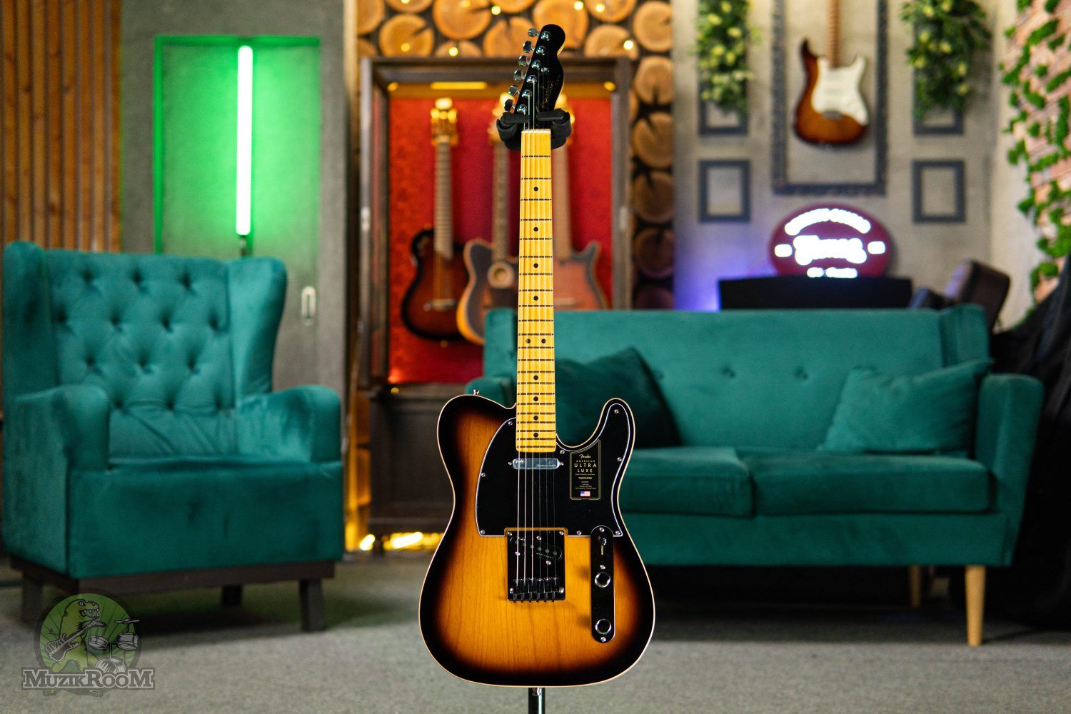 Fender American Ultra Luxe Telecaster MN 2-Color Sunburst