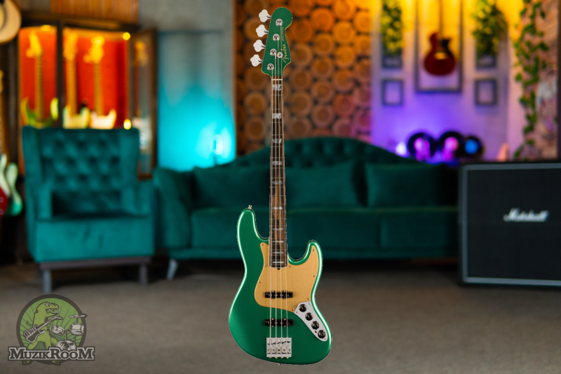 Fender LTD American Ultra Jazz Bass Mystic Pine Green