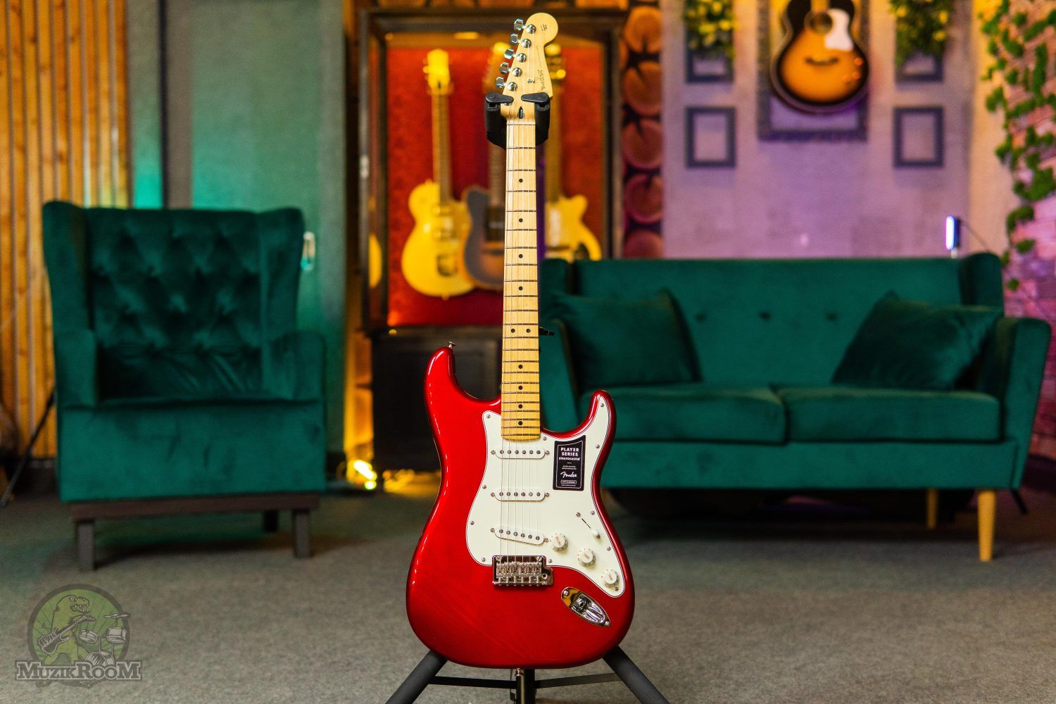 Fender Player Stratocaster MN Candy Apple Red