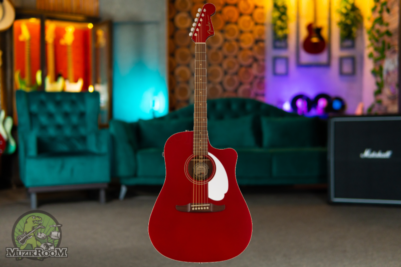 Fender Redondo Player WN Candy Apple Red