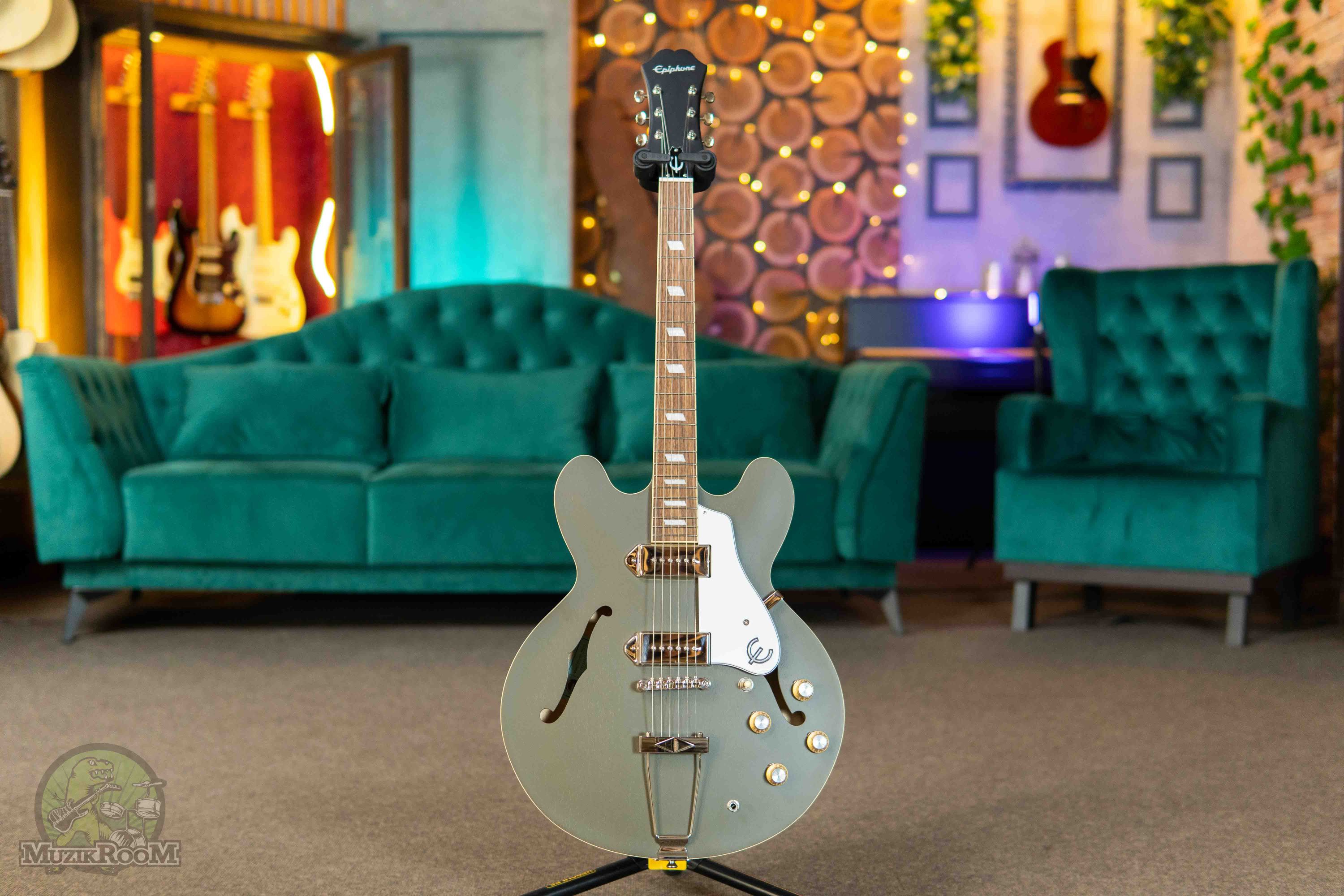 Epiphone Casino Worn Olive Drab