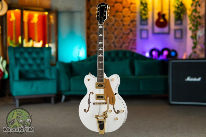 Gretsch G5422TG Electromatic Classic Hollow Body Double-Cut Bigsby Snowcrest White