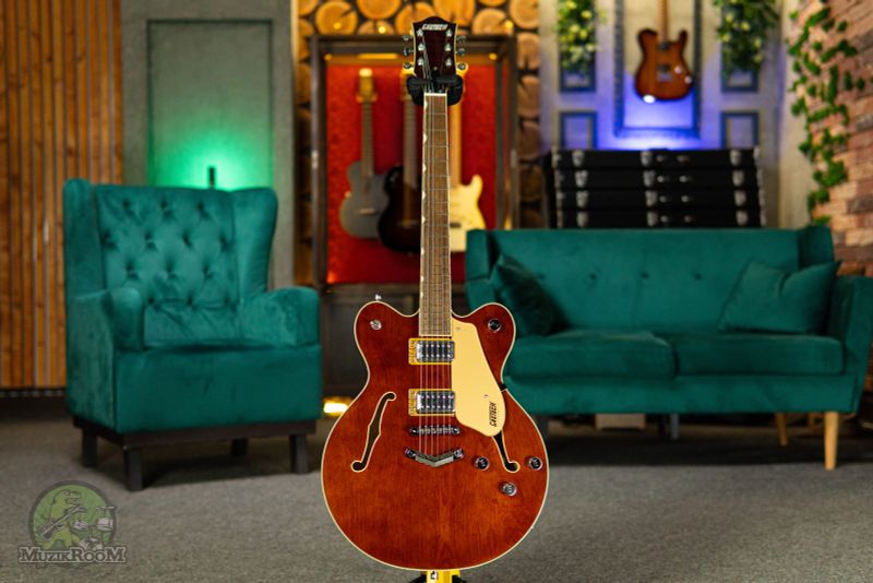 Gretsch G5622 Electromatic Center Block Double-Cut V-Stoptail Aged Walnut