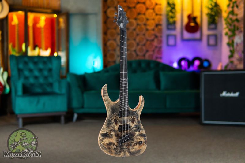 Mayones Duvell Elite VF BKP 6 Trans Graphite Satin