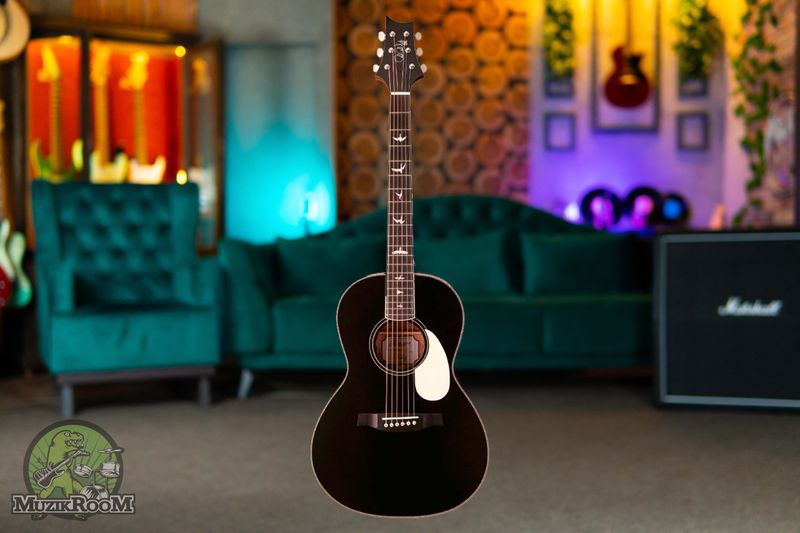 PRS SE P20E Parlor Satin Vintage Black Top