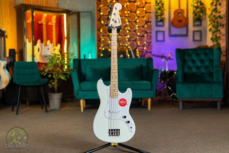 Squier Sonic Bronco Bass MN Arctic White